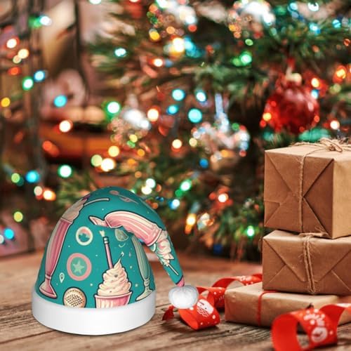 Augenstern Christmas Hat Retro Milkshakes Pattern