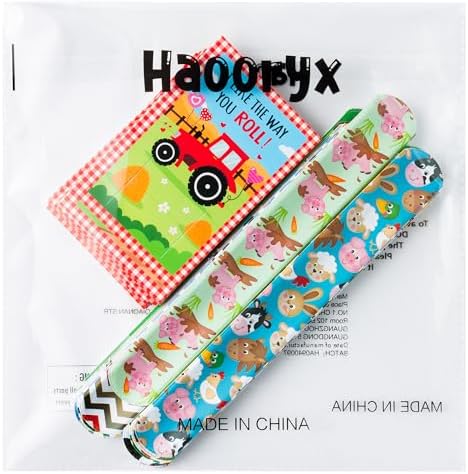 Haooryx Valentines Day Farm Animal Party Favors 28 Pack