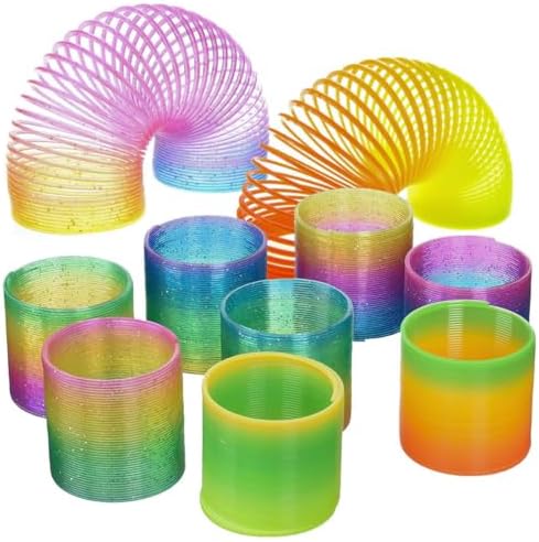 Liberty Imports 12 PCS Magic Rainbow Coil Springs