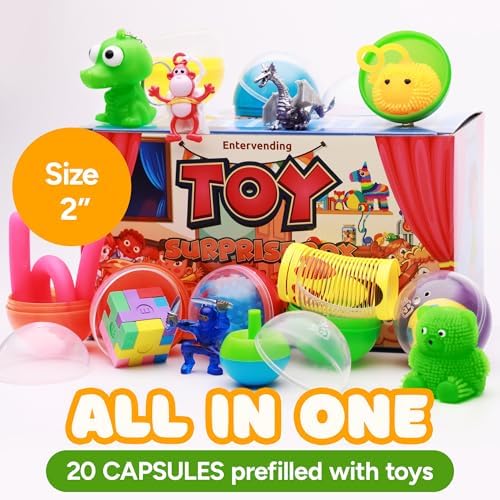 20 Pack Party Favors with Squeeze Toys in Gift Box