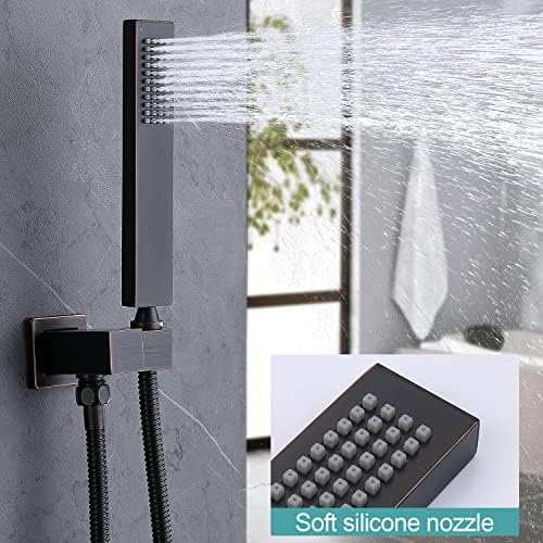 Enga Handheld Shower Head Set with Oil Rubbed Bronze Finish
