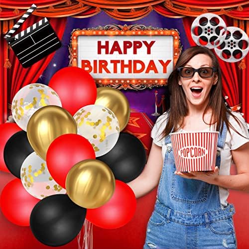 Skylety 86 Pcs Movie Night Party Decor Kit