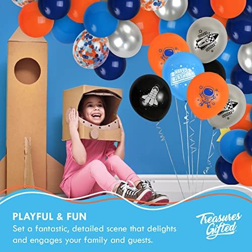 Treasures Gifted Outer Space Balloons 24 Pack