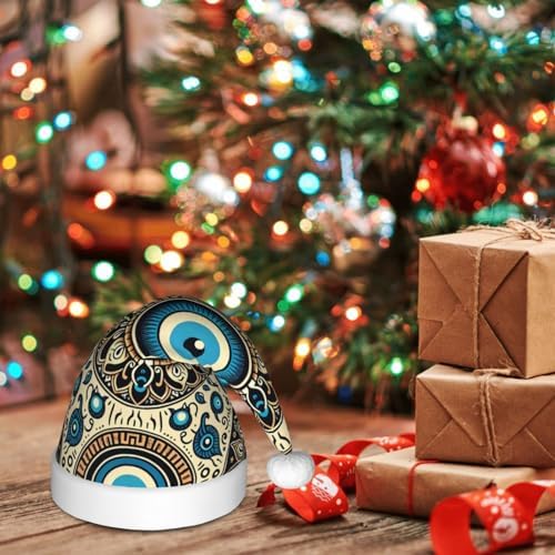 Augenstern Christmas Hat Santa Hat Evil Eye Amulet Unisex