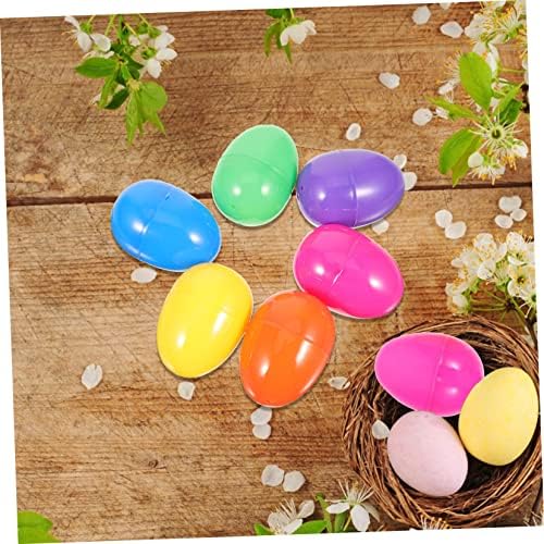 50pcs Fillable Plastic Easter Eggs for Parties
