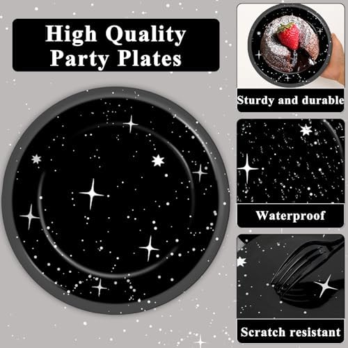 Galaxy Party Plates Napkins for 25 Guests