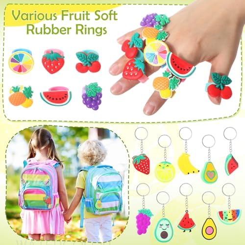 189 Pcs Fruit Themed Party Favors Decor Set