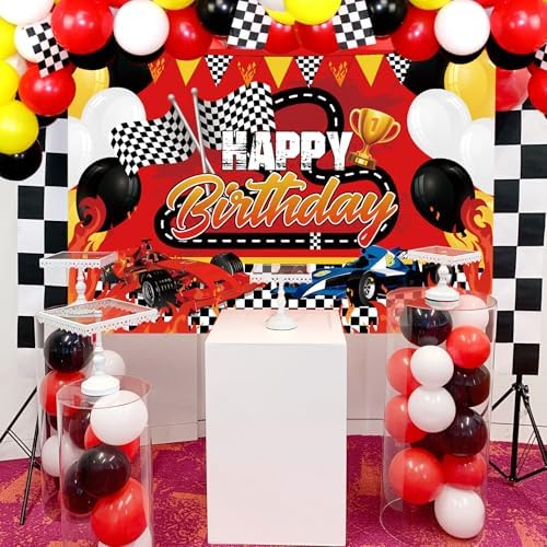 Race Car Birthday Party Decorations Set