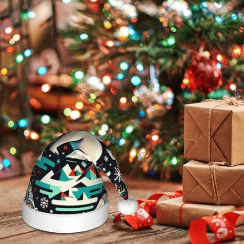 Augenstern Colorful Snowflake Christmas Hat for Kids