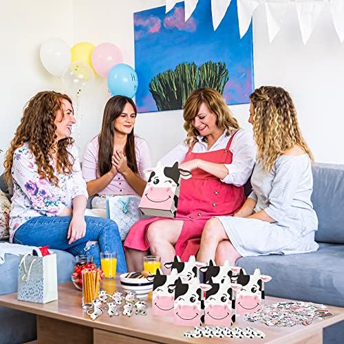 86 Pcs Cow Party Favors for Kids Birthday Celebration