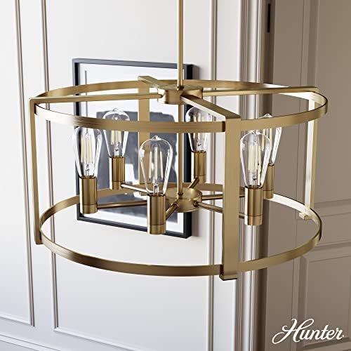 Hunter Fan Company 19960 Astwood Chandelier Alturas Gold
