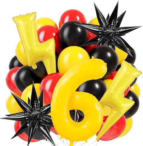 Pasiihol 6 Balloon Number Kit for Kids Party