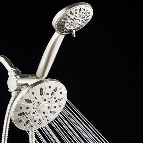 AquaDance Premium 3-Way Rainfall Combo Shower Head Set