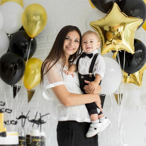 Garma Black Balloons 12 Inch 100PCS Party Decorations