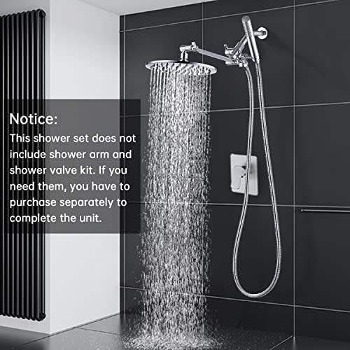 G Promise All Metal Dual Shower Head Combo