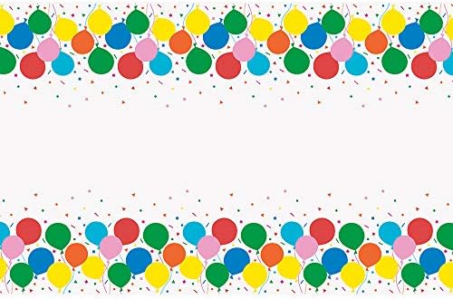 Unique Colorful Balloons Rectangular Table Cover - 54x84