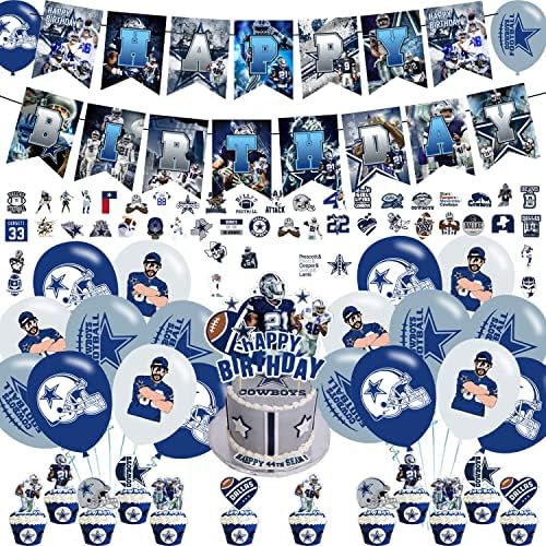 PRISIA Cowboys Party Decorations Set