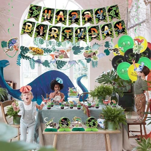 Reptile Birthday Party Decor Set