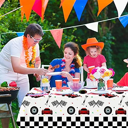 3 Pack Racing Car Table Covers for Parties