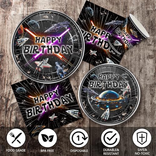Star Party Decor Set for 24 Guests
