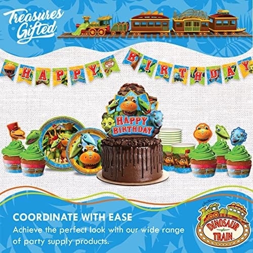 Treasures Gifted Dinosaur Train Balloons 24 Pack