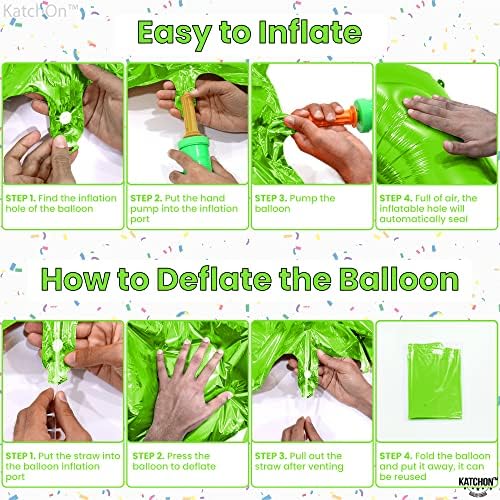 Giant Light Green 0 Balloons - 40 Inch Pair