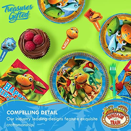 Treasures Gifted Dinosaur Train Balloons 24 Pack