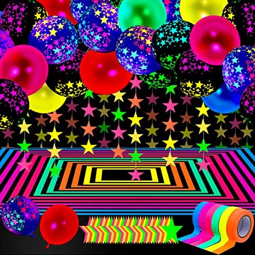 32 Pcs Glow in The Dark Party Decorations 1