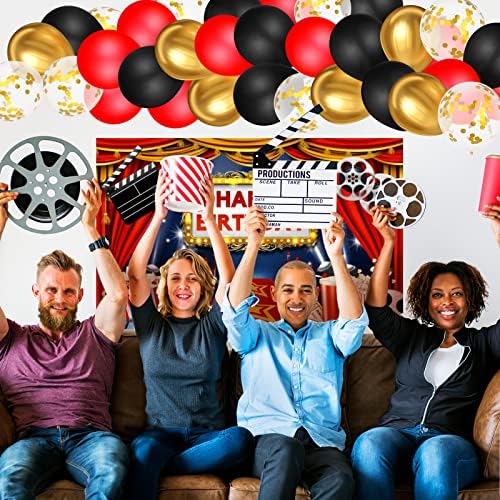 Skylety 86 Pcs Movie Night Party Decor Kit