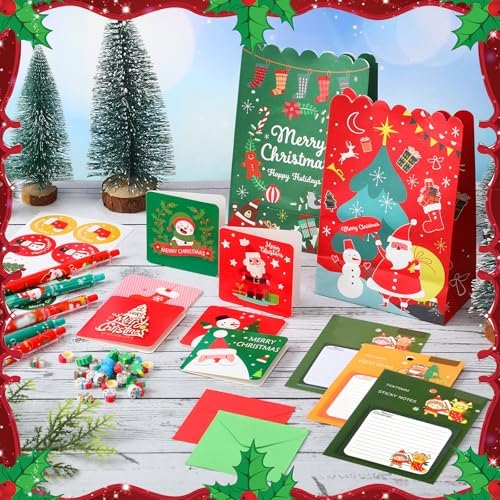 Yeaqee 144 Pcs Christmas Party Favor Pack