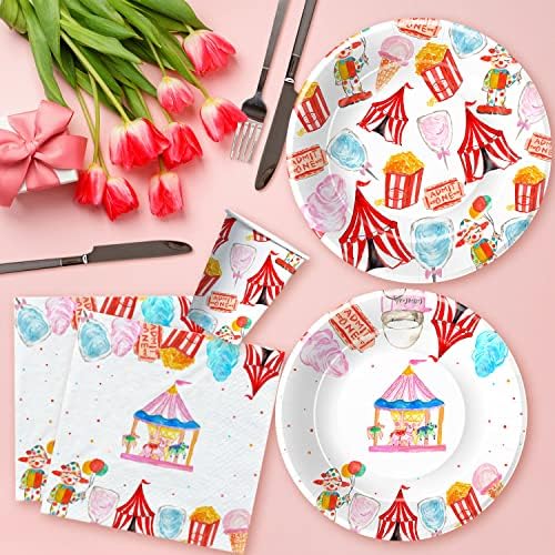 Circus Theme Party Decorations Set for 24 Guests
