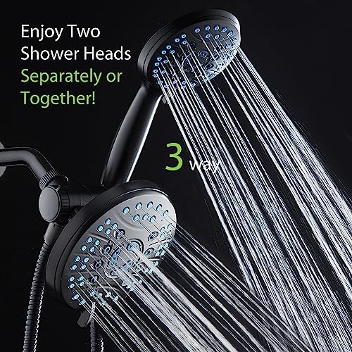 Hotel Spa AquaCare High Pressure Handheld Shower Head 50 Mode 3 Way Combo