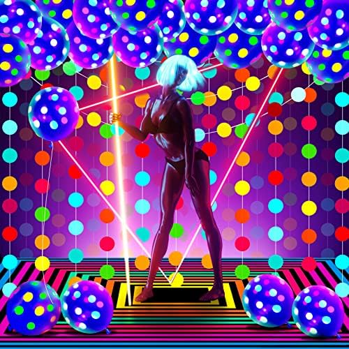 32 Pcs Glow in The Dark Party Decorations