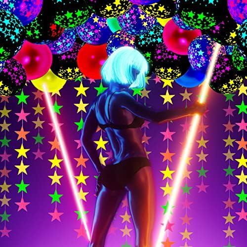 32 Pcs Glow in The Dark Party Decorations 1